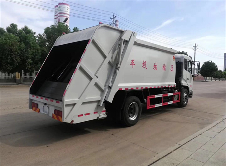 東風天錦國六新款14方壓縮垃圾車圖片4